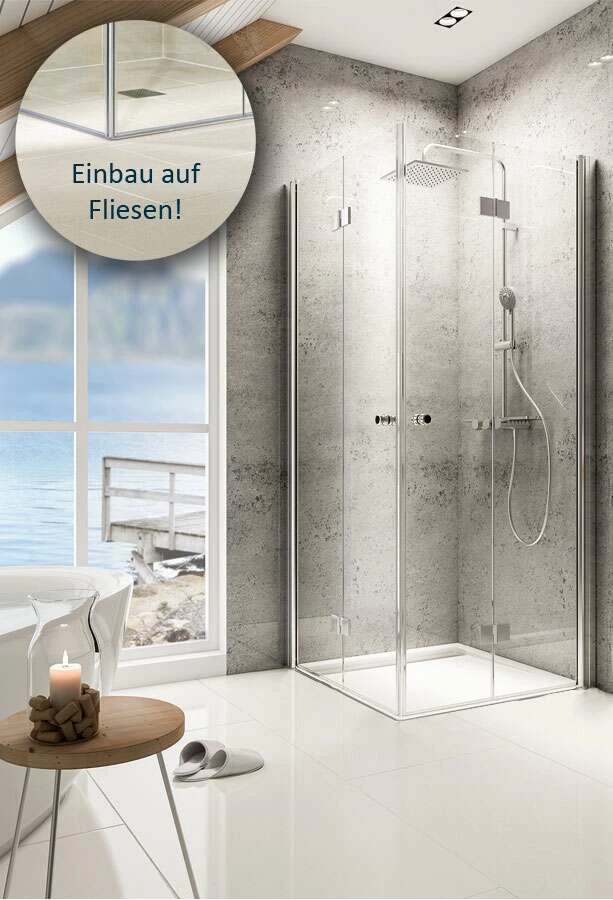 Schulte Garant 2.0 Drehfalttür Als Eckeinstieg Barrierefrei Express Plus – Bild 6