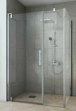 Breuer Europa Design Drehtür Mit Frontseitenwand Für Seitenwand