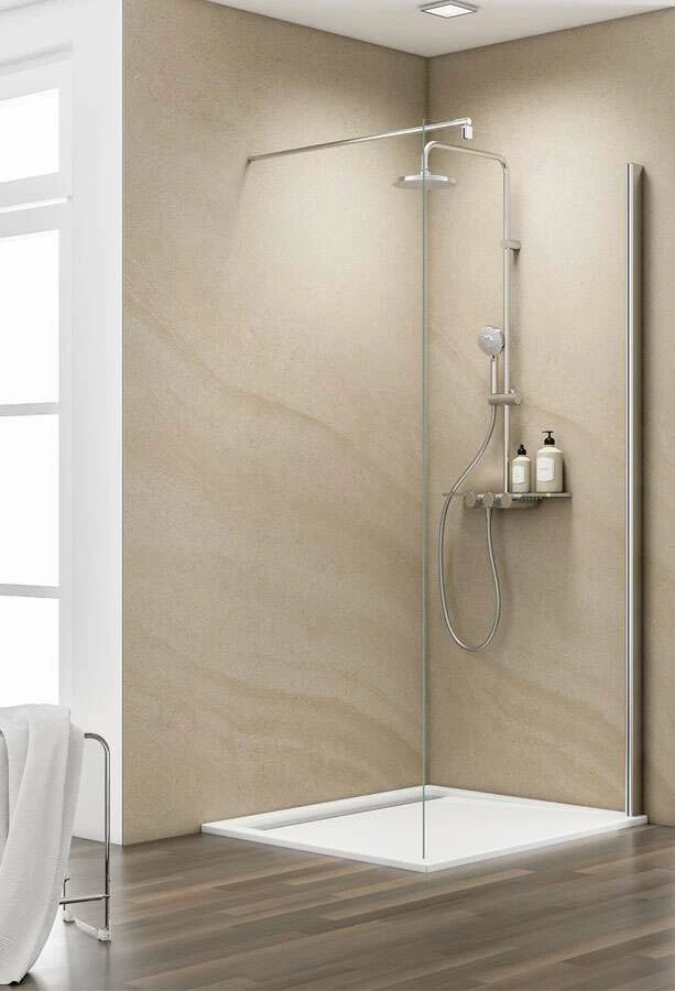 Schulte MasterClass Duschwand Walk In Freistehend