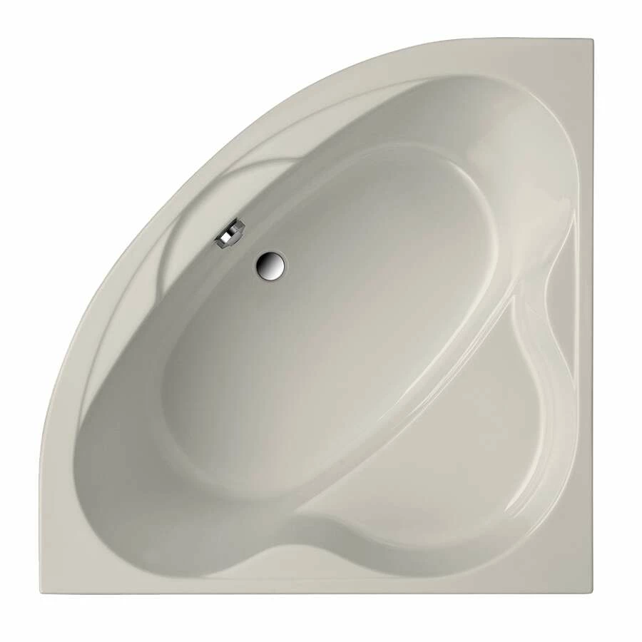 Ottofond Eckbadewanne Siam 140 X 140 Manhattangrau