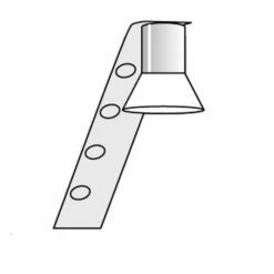 Fackelmann Badmöbel Halogen-Leuchte