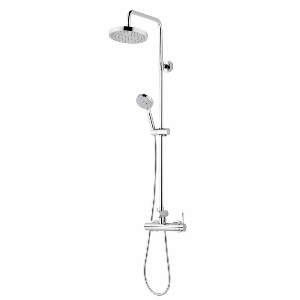 Schulte Duschmaster Rain III Modern Rund Mit Einhebelmischer