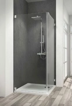 Schulte Davita Pendeltür 1-teilig Inklusive Seitenwand 8 Mm