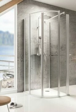 Schulte Garant U-Kabine Runddusche Inklusive Seitenwand