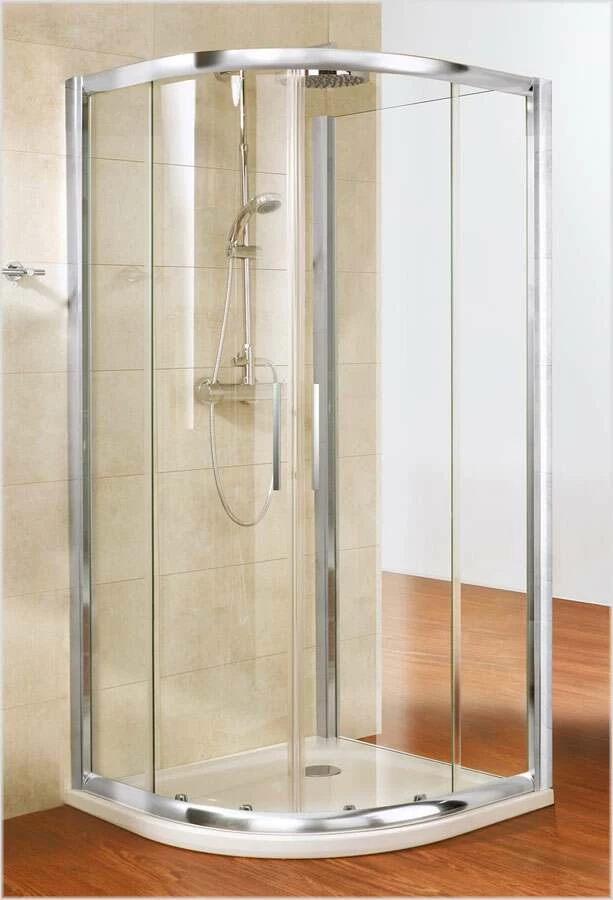 Schulte Kristall/Trend U-Kabine Runddusche II Inklusive Seitenwand