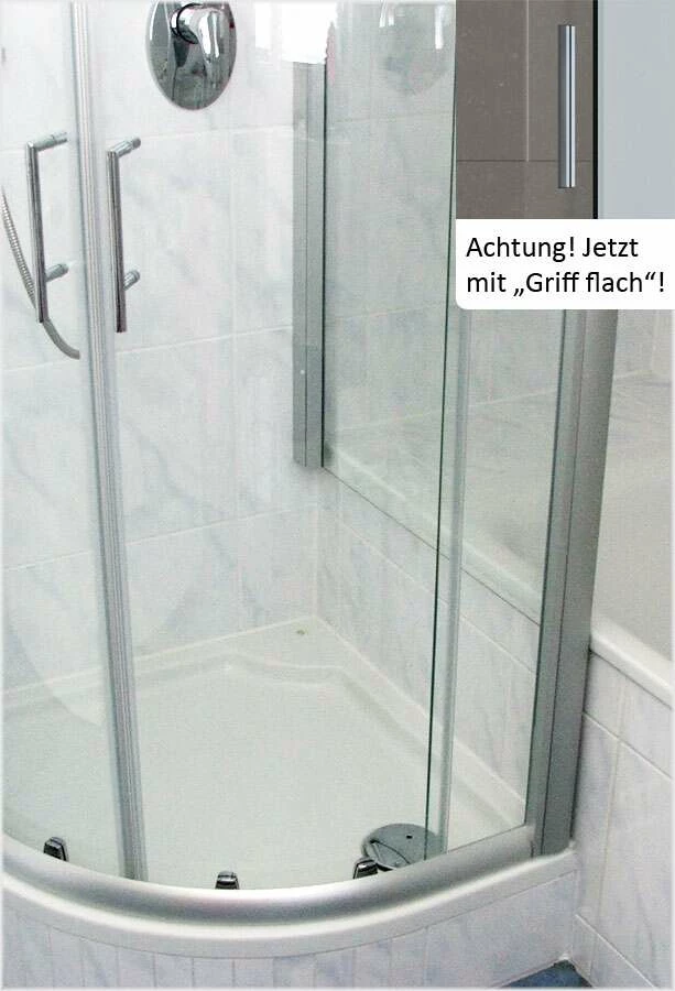 Schulte Kristall/Trend U-Kabine Runddusche II Inklusive Seitenwand – Bild 6