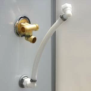 Schulte Komplettduschkabine Korfu II Schwarz – Bild 6