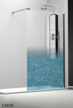 Profiltek Dekordusche FIXED ONE OT Duschwand 8 Mm Calm