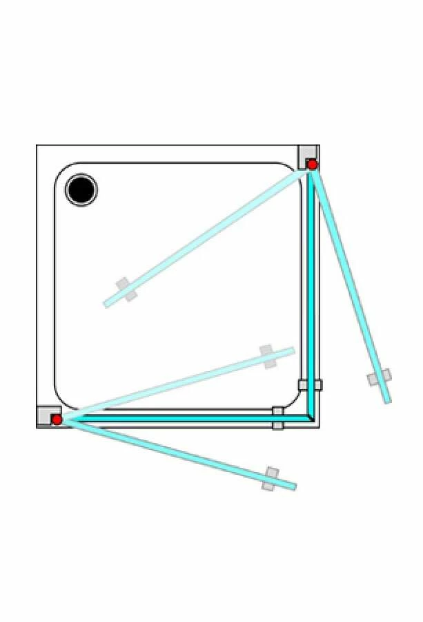 Breuer Elana Eckeinstieg Mit Drehtüren 2-teilig – Bild 2
