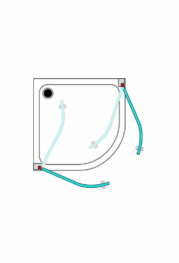 Breuer Elana Runddusche 2-teilig – Bild 2