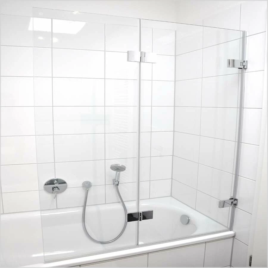 Schulte Davita Badewannenaufsatz 2-teilig 8 Mm