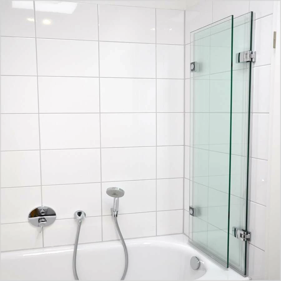 Schulte Davita Badewannenaufsatz 2-teilig 8 Mm – Bild 2