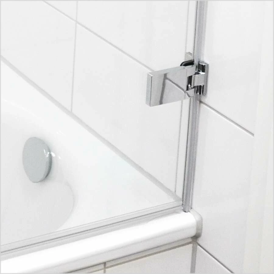 Schulte Davita Badewannenaufsatz 2-teilig 8 Mm – Bild 4