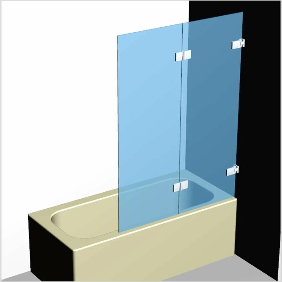 Schulte Davita Badewannenaufsatz 2-teilig 8 Mm – Bild 5