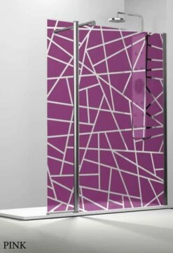 Profiltek Dekordusche Duschwand 6 Mm Rayas Serie Arcoiris Plus