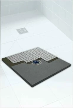 Ottofond Verfliesbares Duschelement Mit Senkrechtem Ablauf