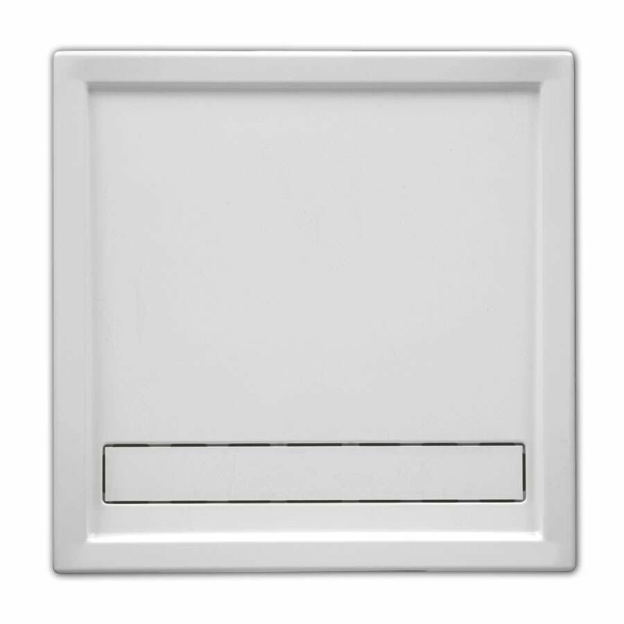 Ottofond Duschwanne Fashion Quadrat Mit Rinne Und Träger