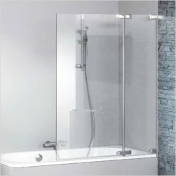 Hüppe Studio Paris Badewannenfaltwand Mit Festelement Rechts