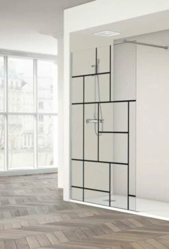 Profiltek Dekordusche FIXED ONE OT Duschwand 8 Mm Vendome III