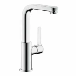 Hansgrohe Metris S Einhebel-Waschtischmischer Mit Push-Open U. Schwenkauslauf