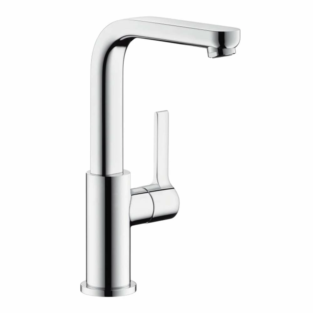 Hansgrohe Metris S Einhebel-Waschtischmischer Mit Push-Open U. Schwenkauslauf