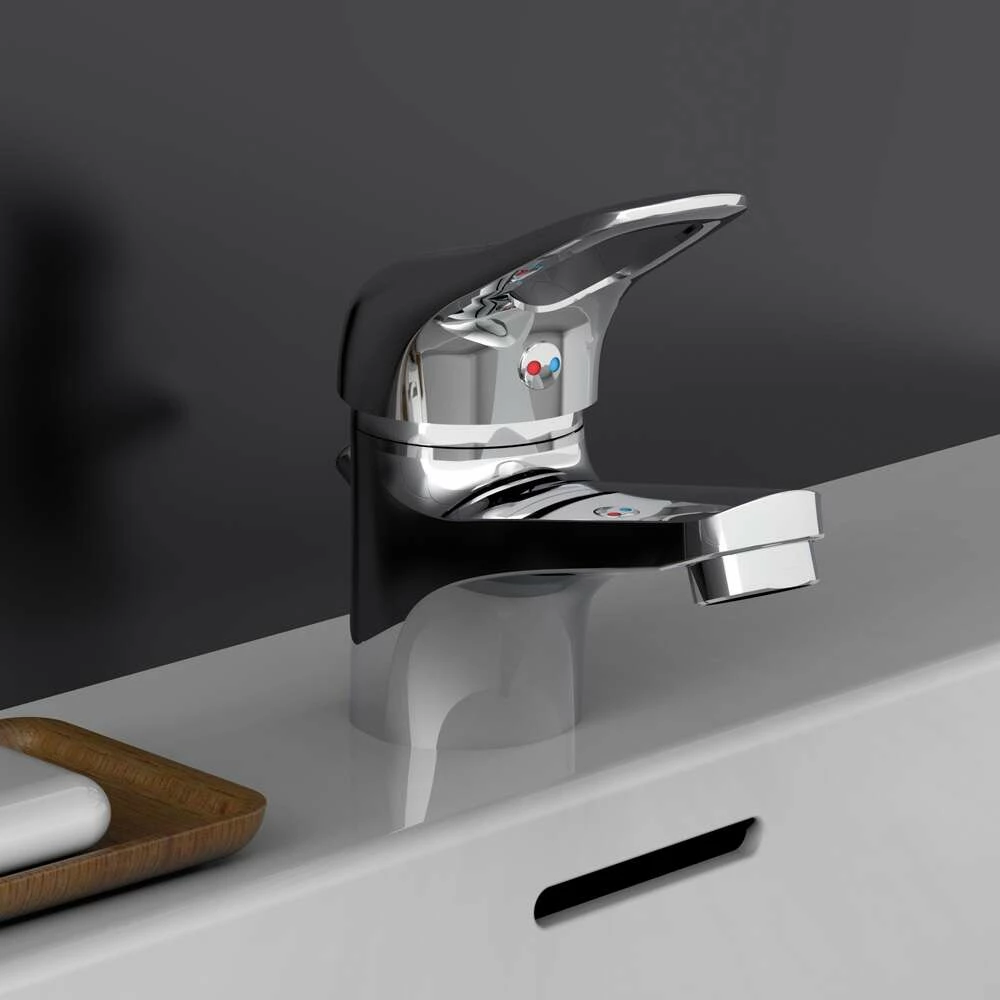 Schütte Waschtischarmatur Porto Chrom – Bild 2