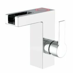 Schütte Orinoco Schwall-Waschtischarmatur Mit LED In Chrom