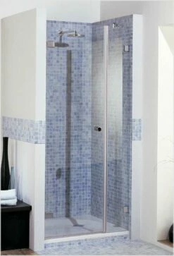 Breuer Dusche First Glass Drehtür Mit Festteil In Nische