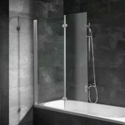 Schulte Badewannenfaltwand Elegance 1300 Mm 2-teilig