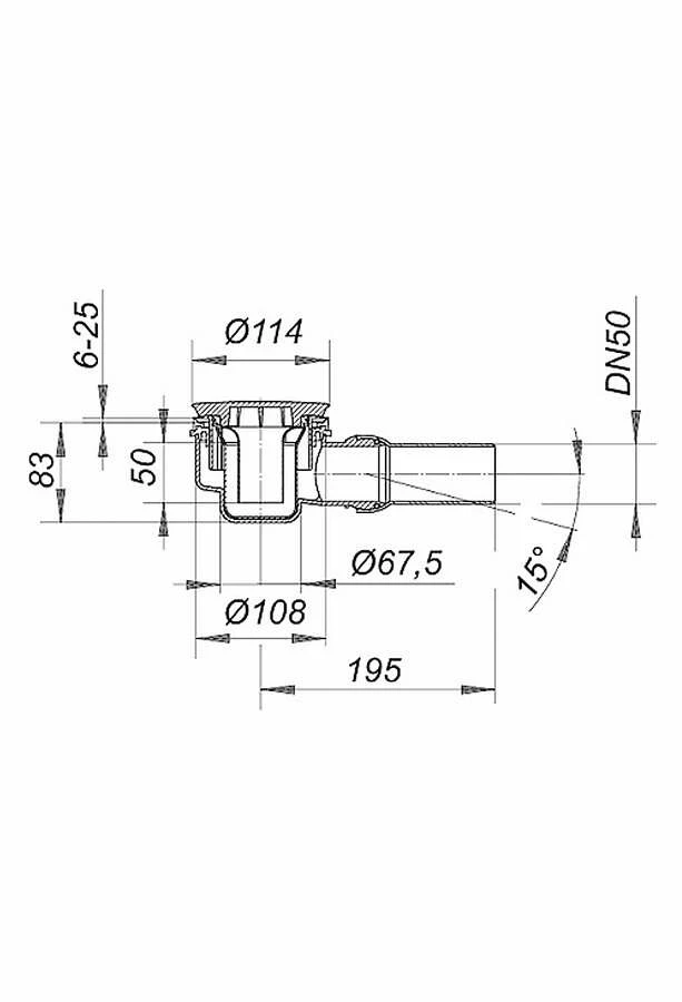 Breuer Duschwanne Noa Flat Line Design Quadrat – Bild 3