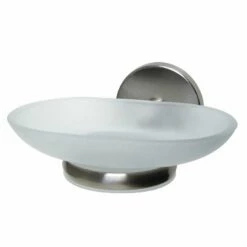Fackelmann Fusion Ablageschale Glas Edelstahl Gebürstet