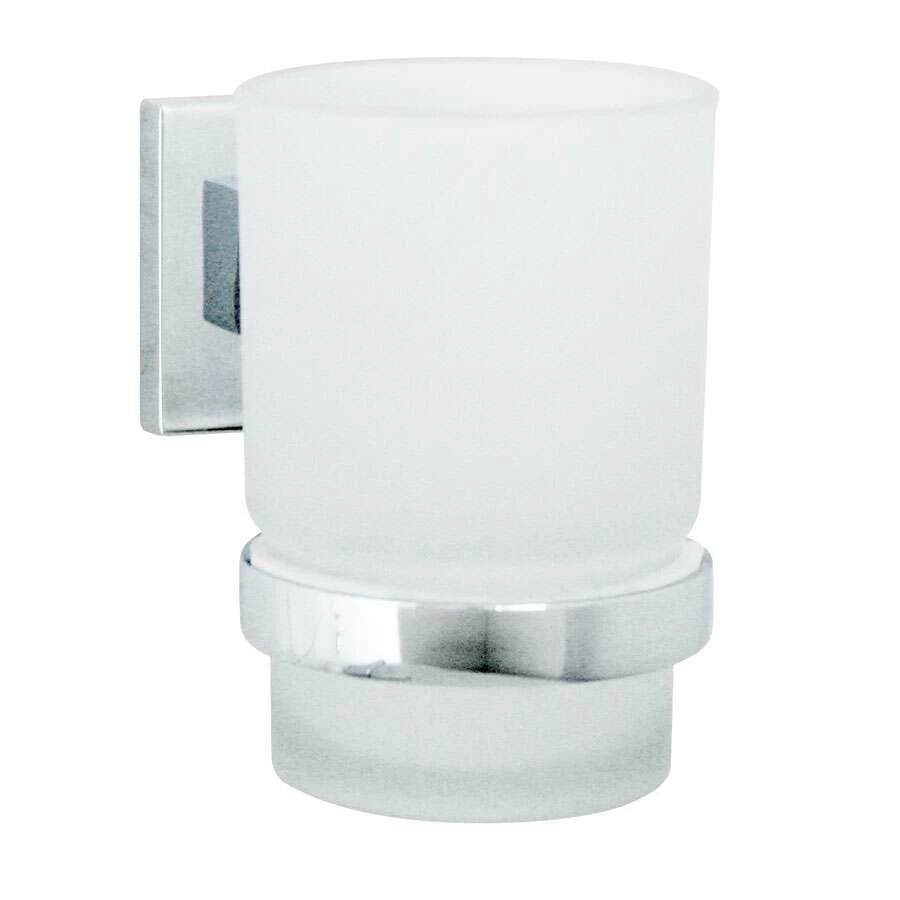 Fackelmann Mare Glas Mit Halter Chrom GlÀnzend