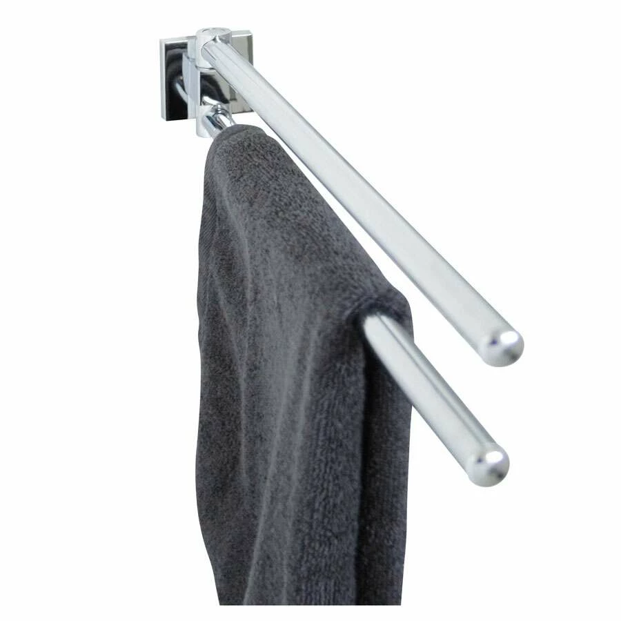 Fackelmann Mare Handtuch-Stange Doppelt Chrom GlÀnzend