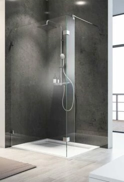 Schulte Davita Duschwand Walk In Mit Festem Nebenteil 8 Mm