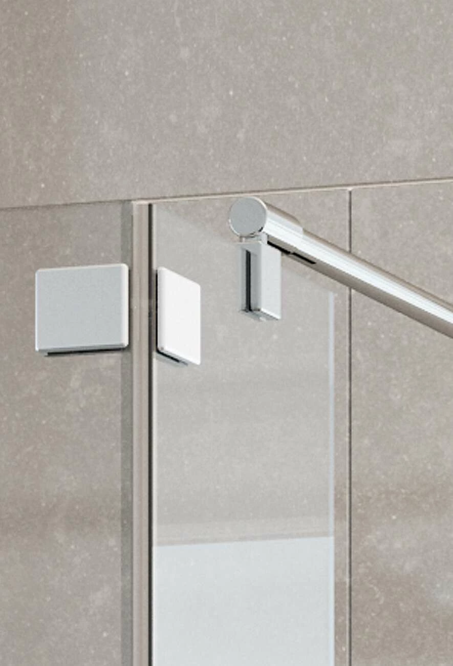 Schulte Davita Duschwand Walk In Mit Festem Nebenteil 8 Mm – Bild 2