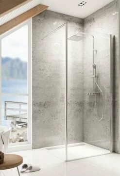 Schulte Garant Duschwand Walk In Mit Stabilisationsbügel