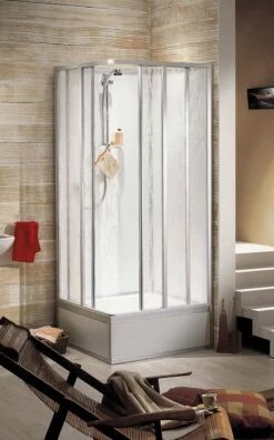 Roth Komplettdusche Exklusiv Eckeinstieg Li. Für Boiler U Pumpe
