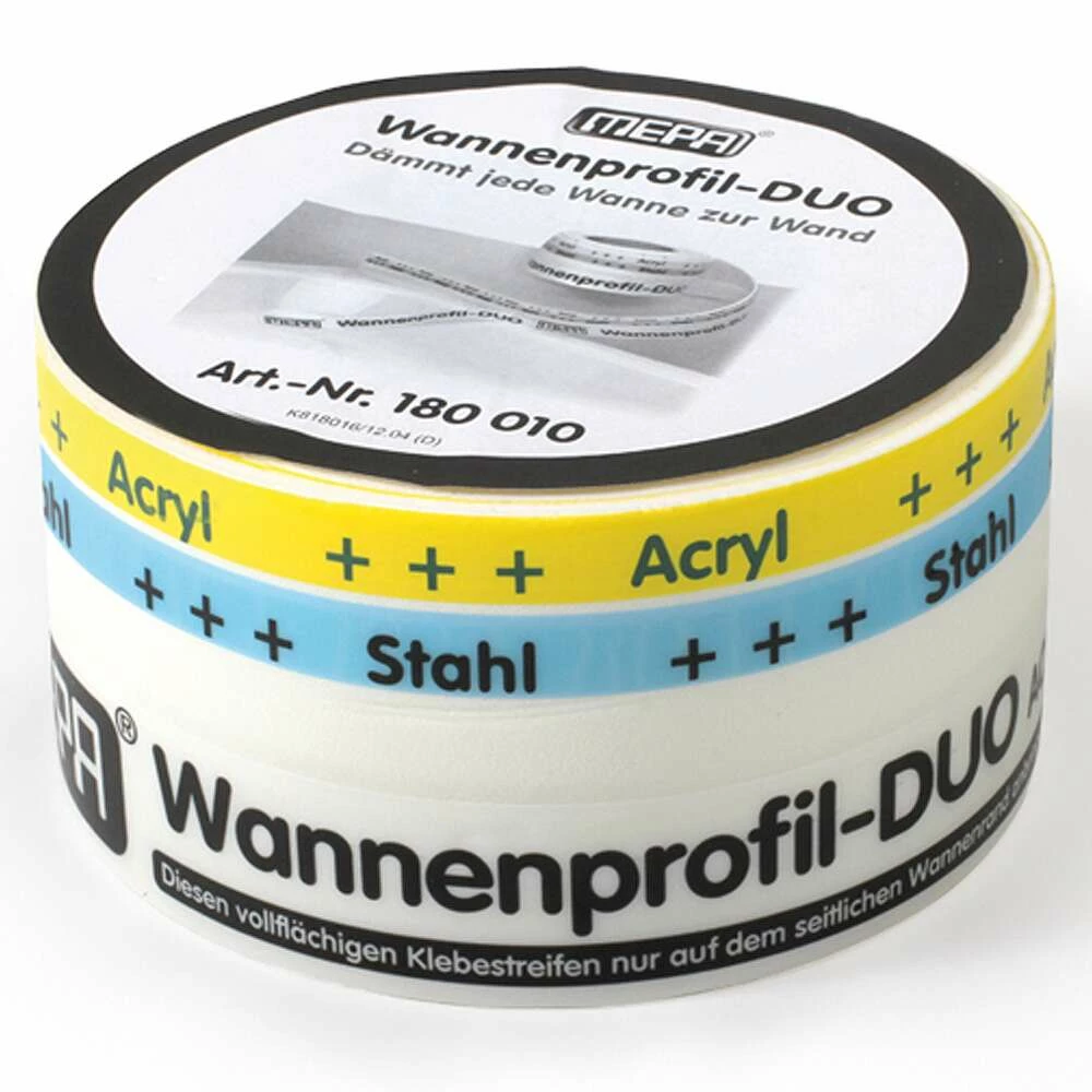 Mepa Wannenprofil DUO 3,3 M