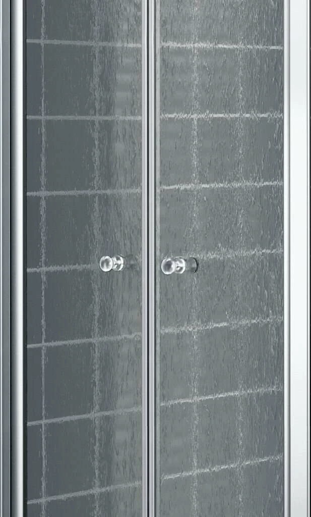 Kermi Nova 2000 Pendeltür An Festteil F. Nische Oder F. SW Kurz – Bild 4