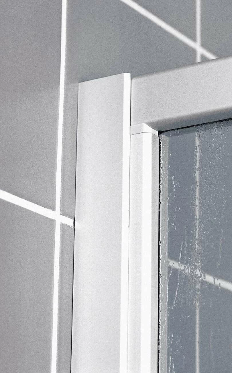 Kermi Nova 2000 Pendeltür An Festteil F. Nische Oder F. SW Kurz – Bild 6