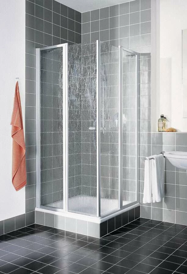 Kermi Nova 2000 Eckeinstieg Mit Pendeltüren An Festteilen