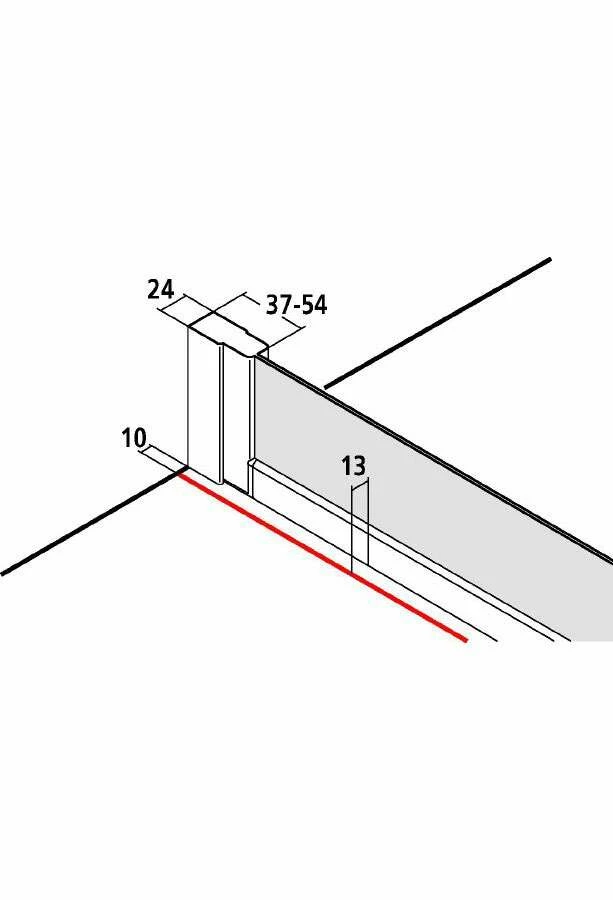 Kermi Nova 2000 Eckeinstieg Mit Pendeltüren An Festteilen – Bild 5