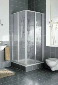 Kermi Nova 2000 U-Kabine Eckeinstieg Gleittüren 2-tlg