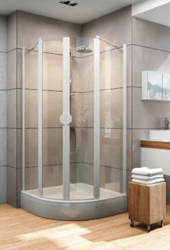 Schulte Sunny Runddusche Mit Drehtüren 4-teilig