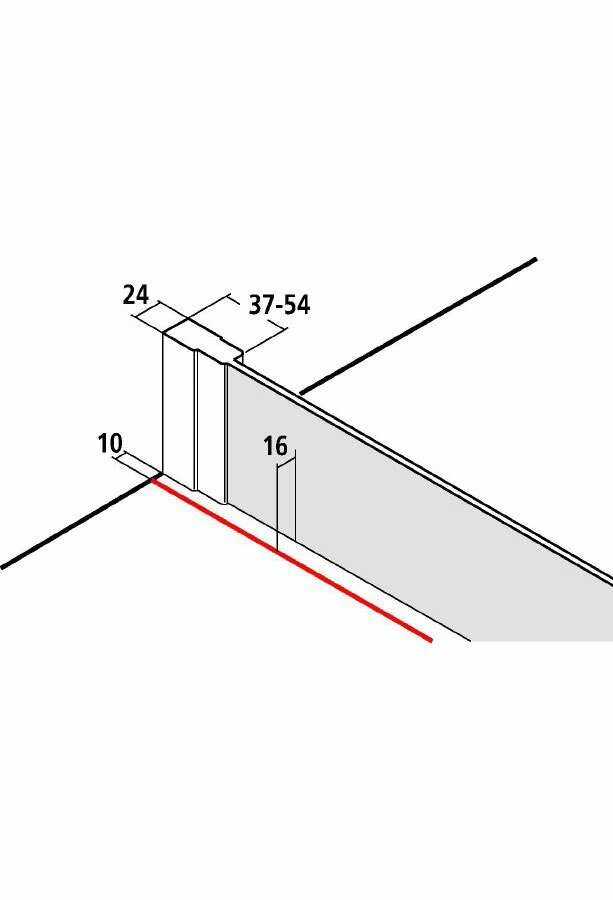 Kermi Ibiza 2000 Drehtür An Festteil Für Seitenwand – Bild 6