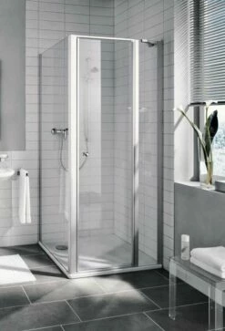 Kermi Ibiza 2000 U-Kabine Mit Drehtür An Festteil