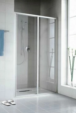 Kermi Ibiza 2000 U-Kabine Mit Gleittür 2-tlg