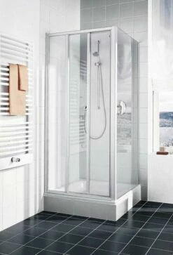 Kermi Ibiza 2000 U-Kabine Mit Gleittür 3-tlg Mit FT