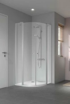 Kermi Ibiza 2000 Runddusche Mit Pendeltüren An Festfeldern