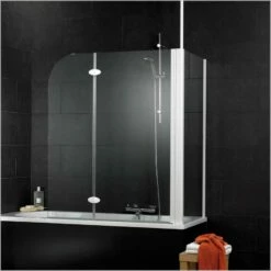 Schulte Sunny Badewannenfaltwand 2-teilig Inklusive Seitenwand